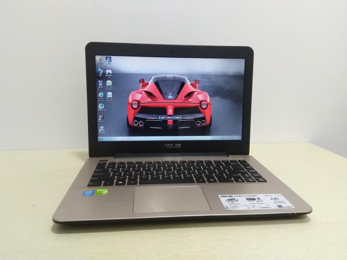 华硕x455ld 14寸i5四代独立显卡固态硬盘超薄笔记