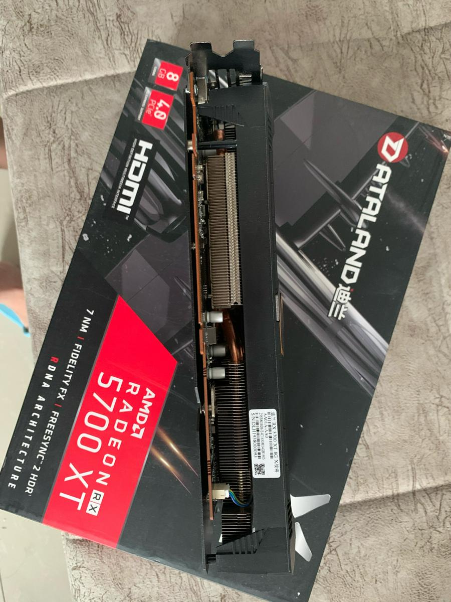 [显卡] 迪兰恒进5700xt ,双风扇