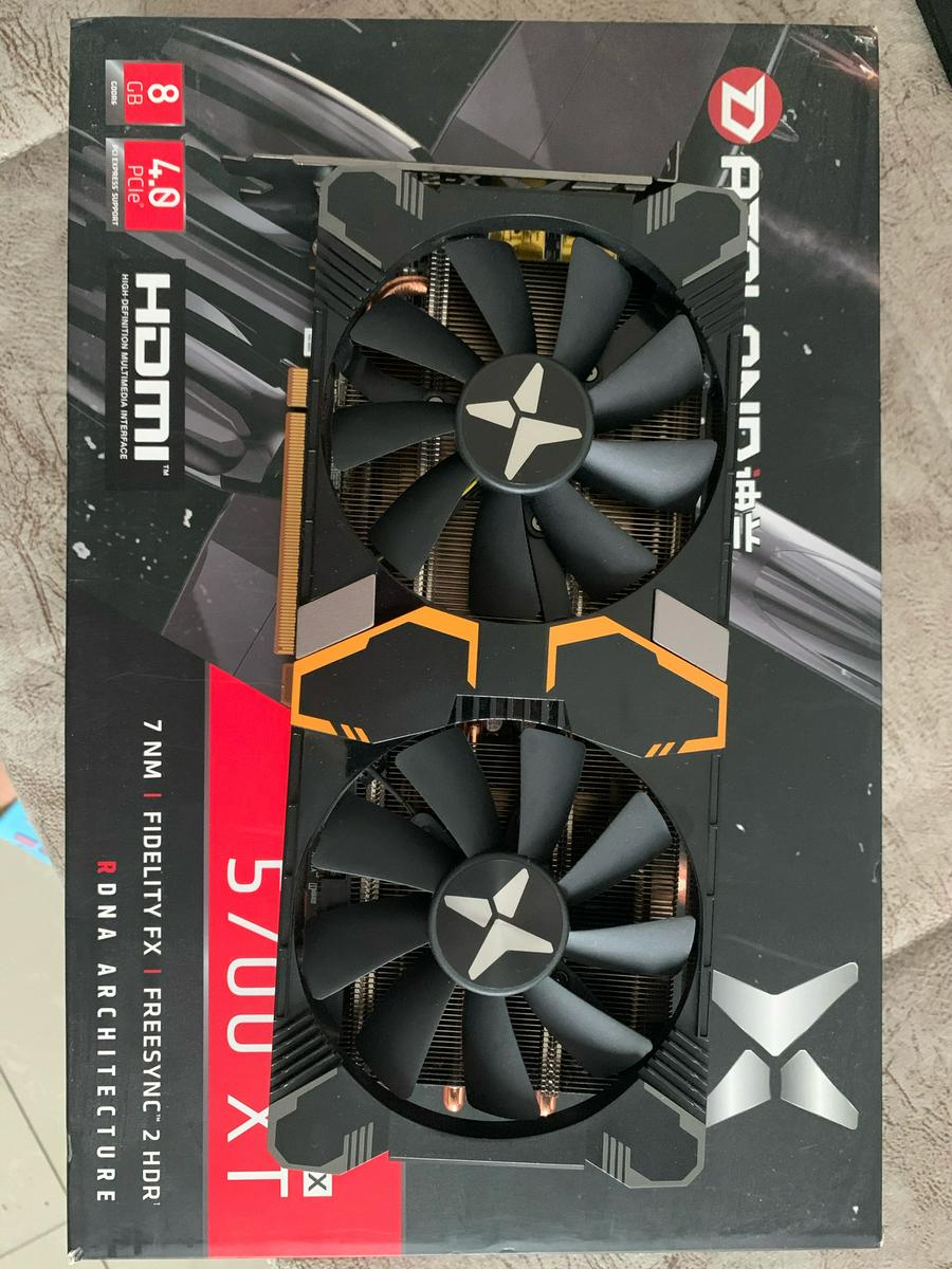 [显卡] 迪兰恒进5700xt ,双风扇