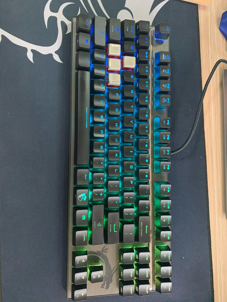 微星键盘-樱桃银轴