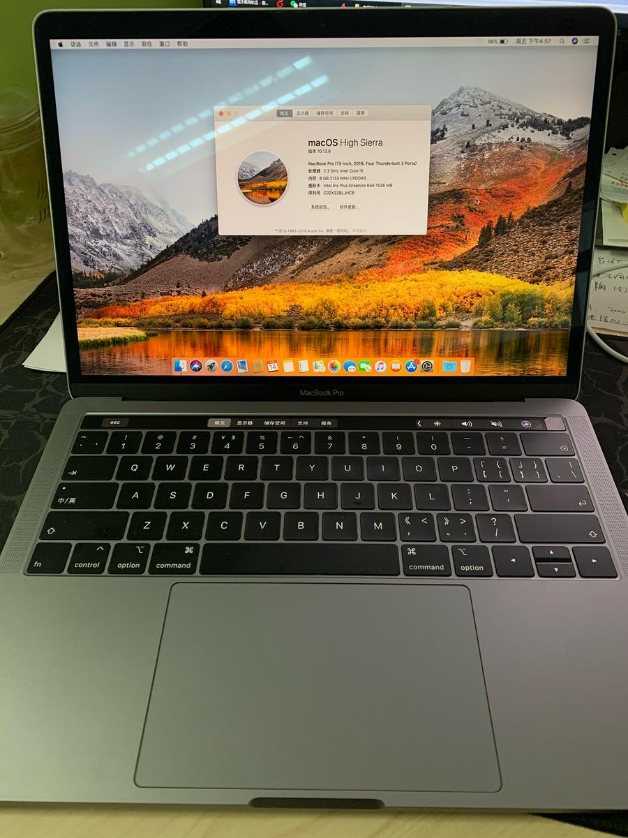 2018款macbook pro 8 256